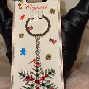 Sparkly Christmas Keychains